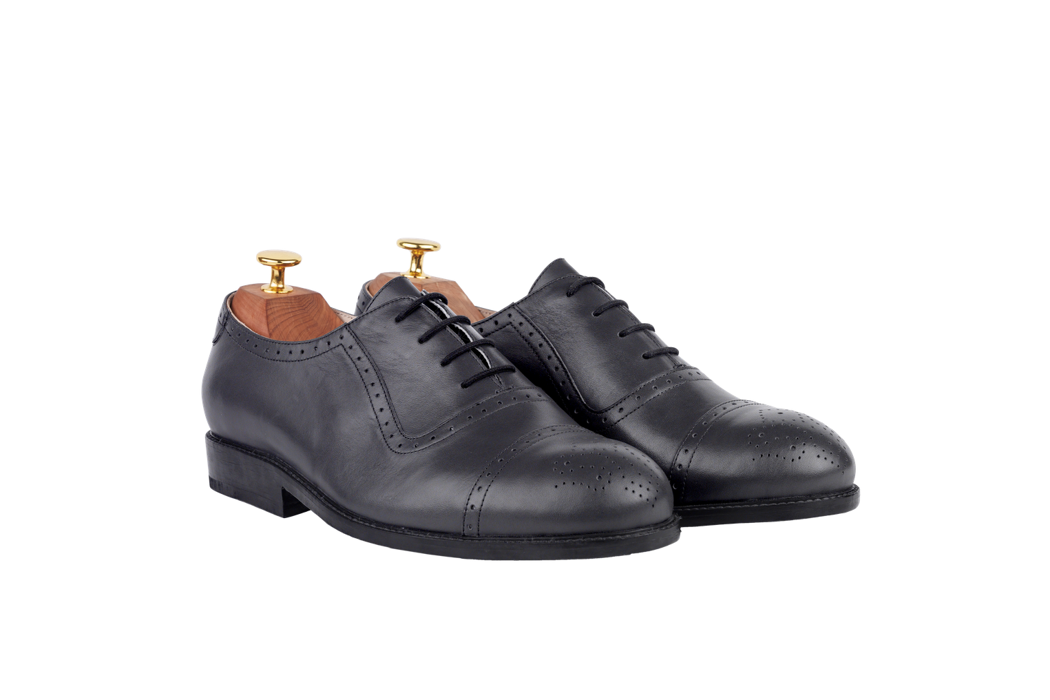 Black colour for Model 9 - Oxford Captoe D1 Full-Brogue (Seoul Last)