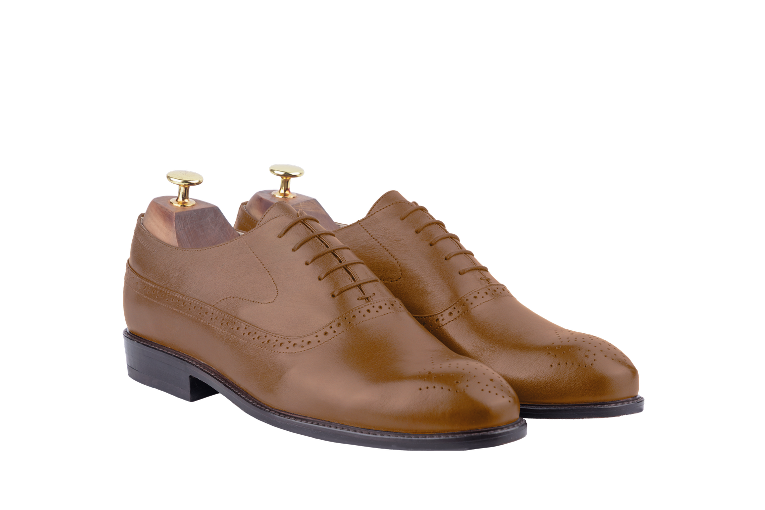 Tan colour for Model 3 - Oxford Plaintoe D1 Full-Brogue (Jaipur Last)