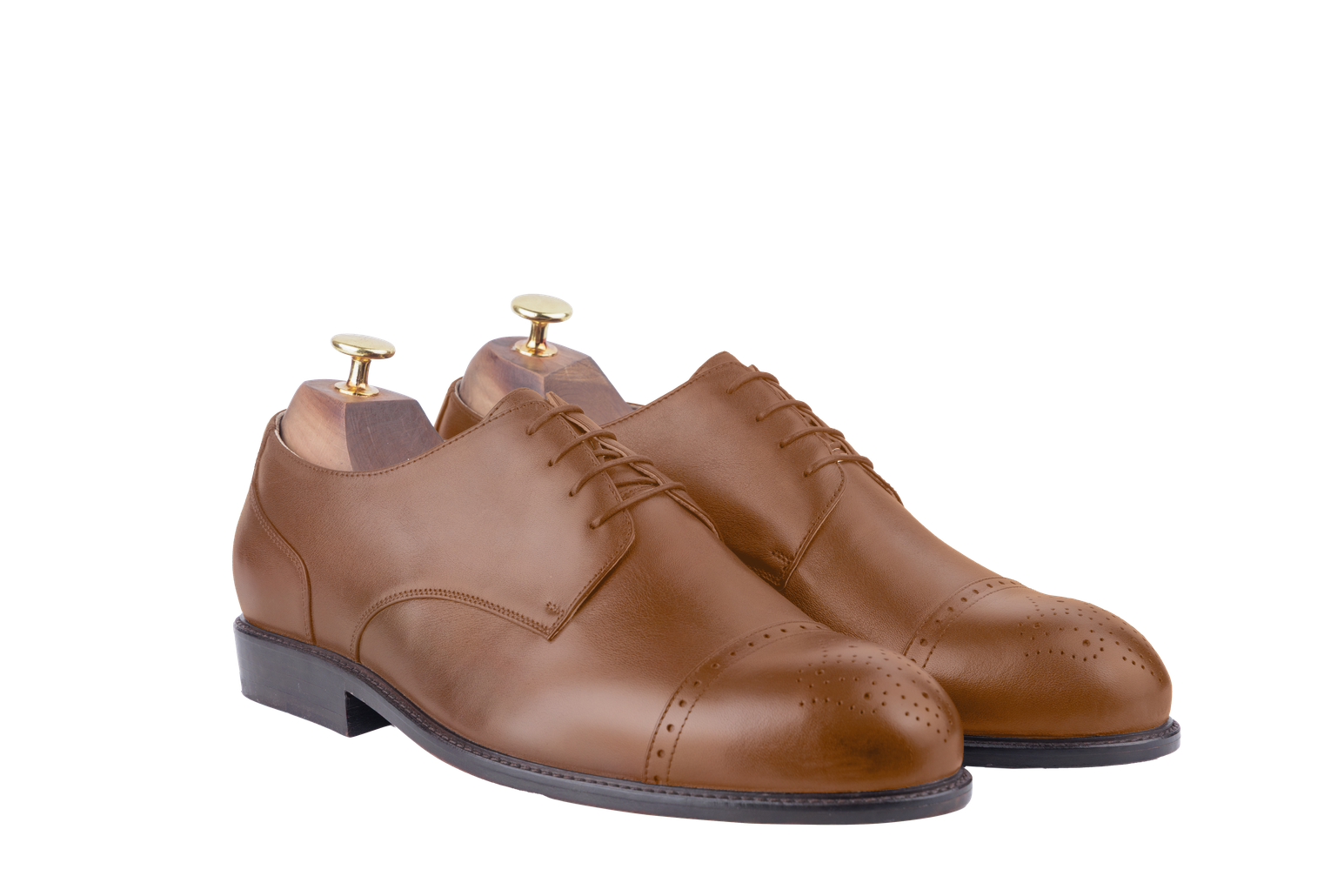 Tan colour for Model 25 - Derby Captoe (Jaipur Last)