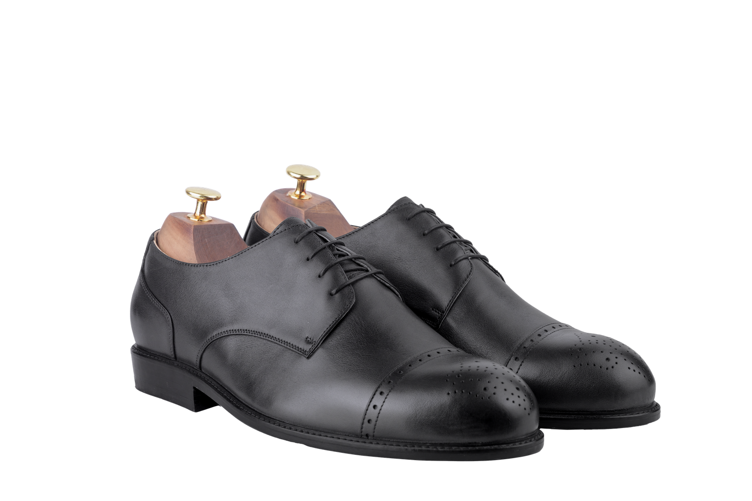Black colour for Model 25 - Derby Captoe (Jaipur Last)