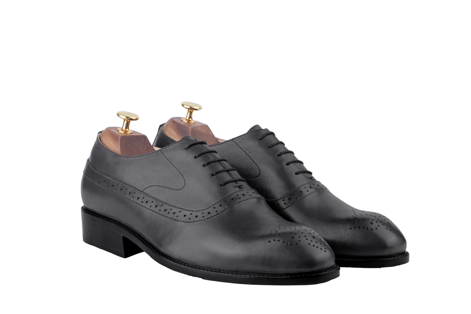 Black colour for Model 3 - Oxford Plaintoe D1 Full-Brogue (Kochi Last)