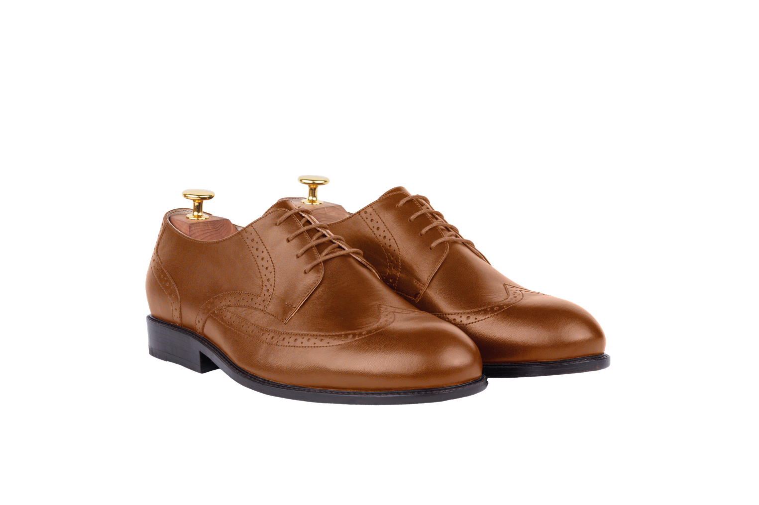 Tan colour for Model 27 - Derby Wingtip Half-Brogue (Seoul Last)